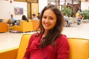 Griffith Scholar Sara Kokkelenberg,
SIS/CAS/BA '13.
